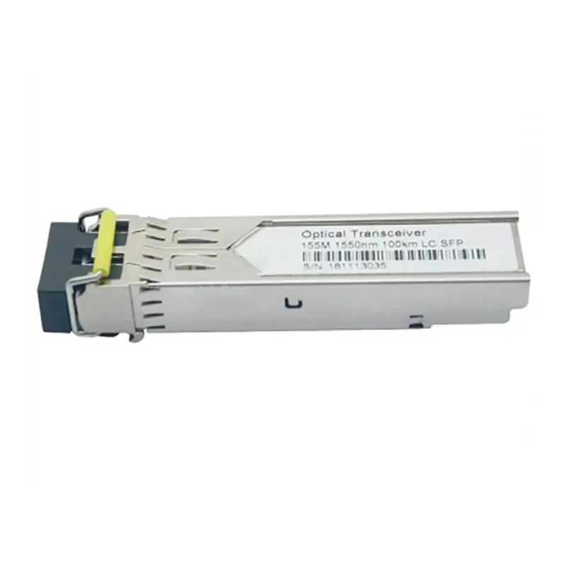155m Dx 1550nm SFP Fiber Optic Transceiver SFP 100km